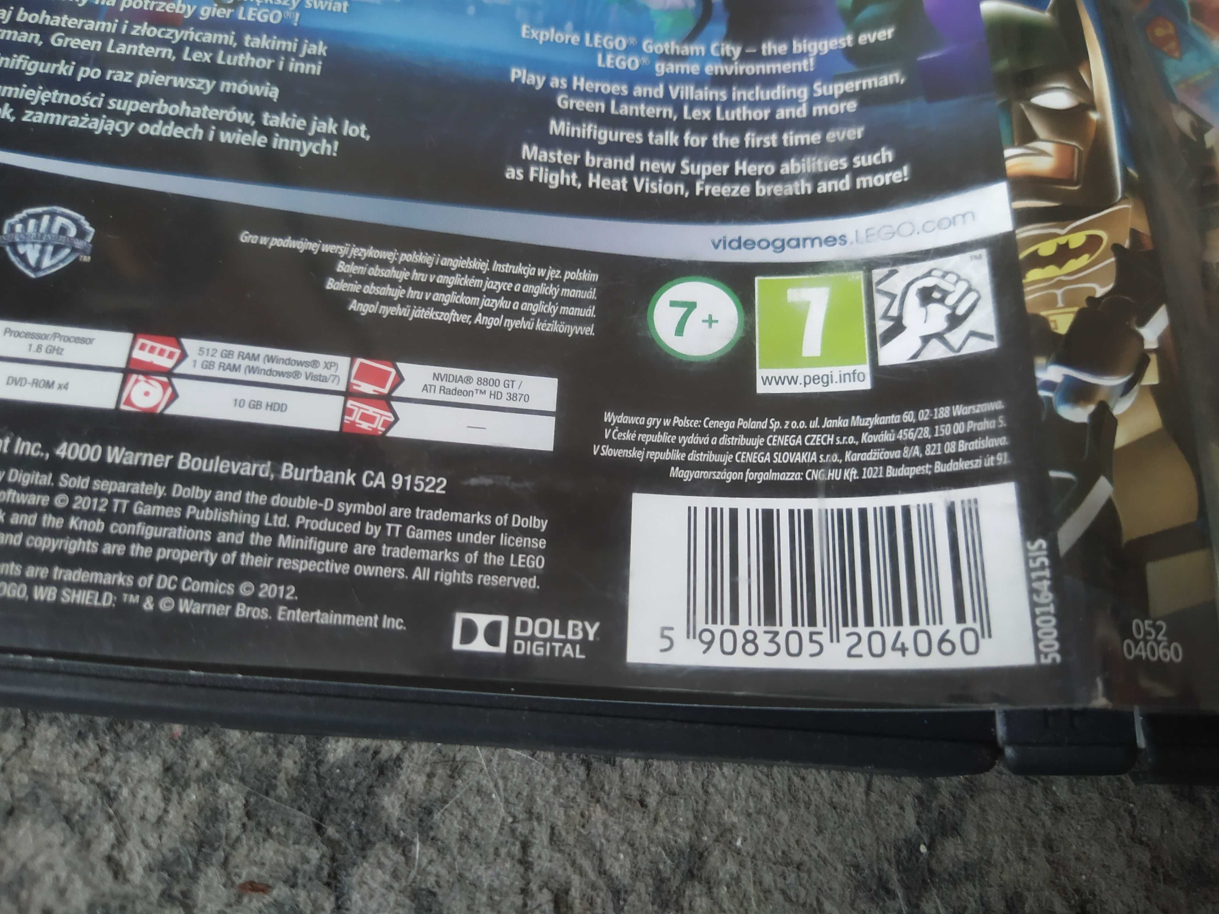 Lego Batman 2 DC Super Heroes PC DVD