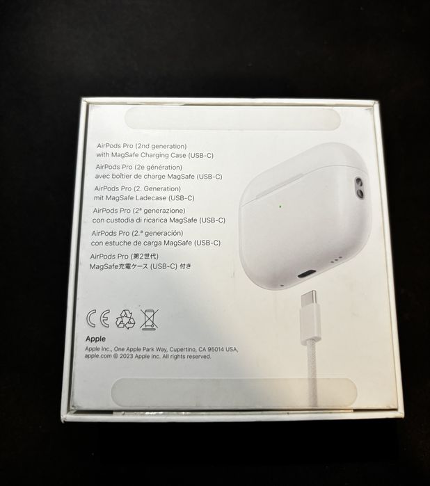 Słuchawki bezprzewodowe dokanałowe Apple Airpods Pro 2. Generacji