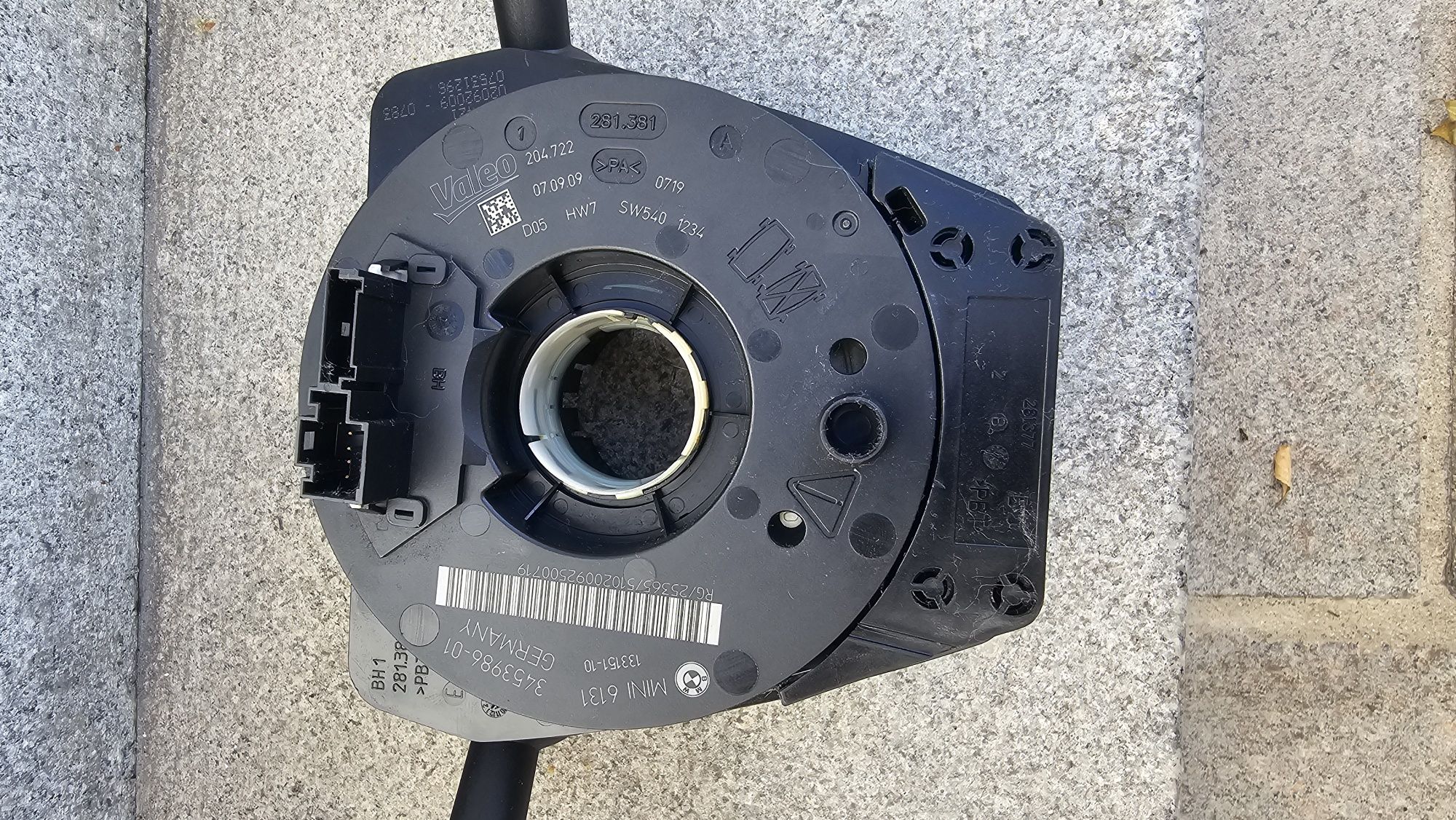 Sensor de angulos mini cooper R56 com manete de pisca e luz