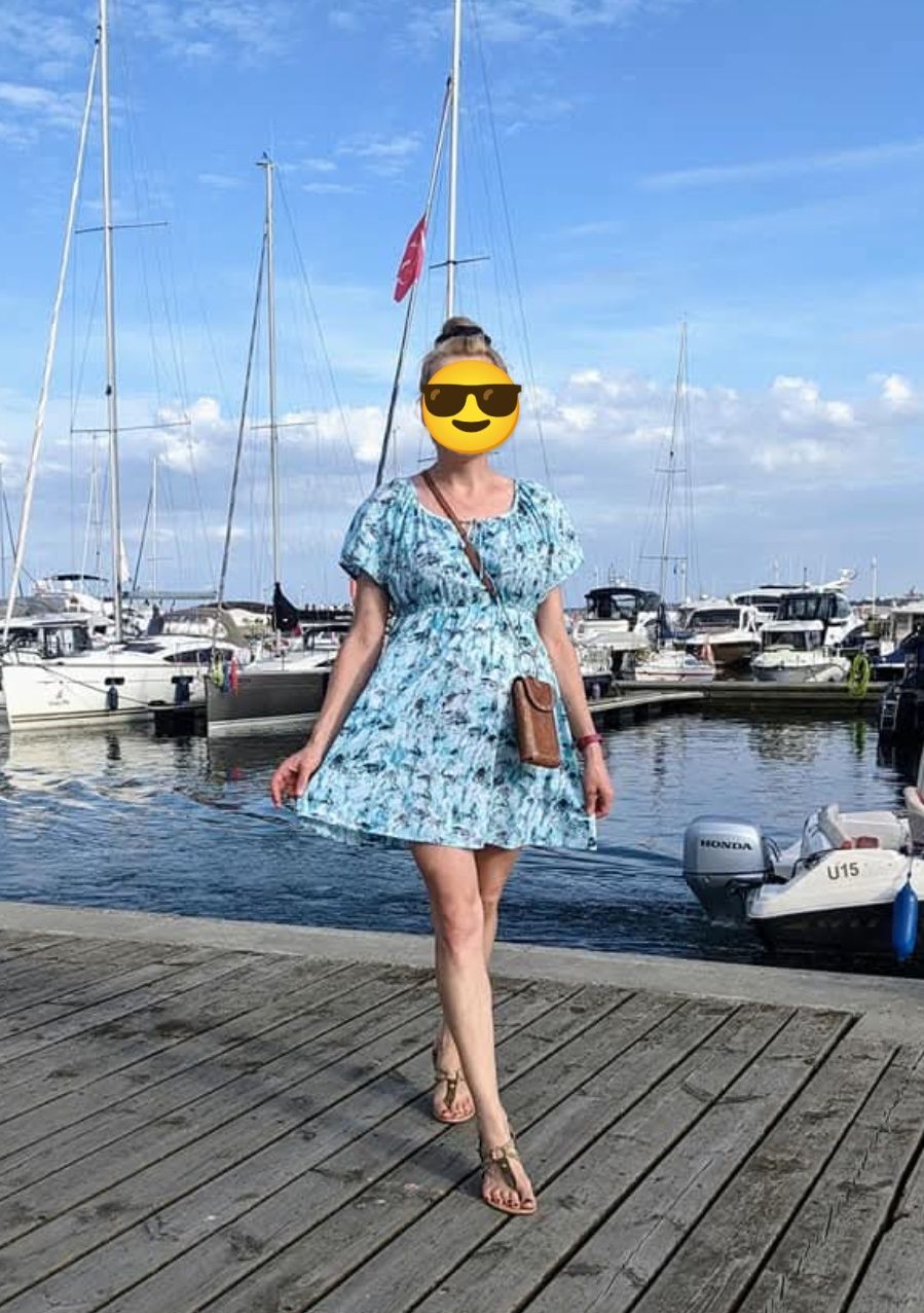 Bawełniana sukienka Gina Benotti