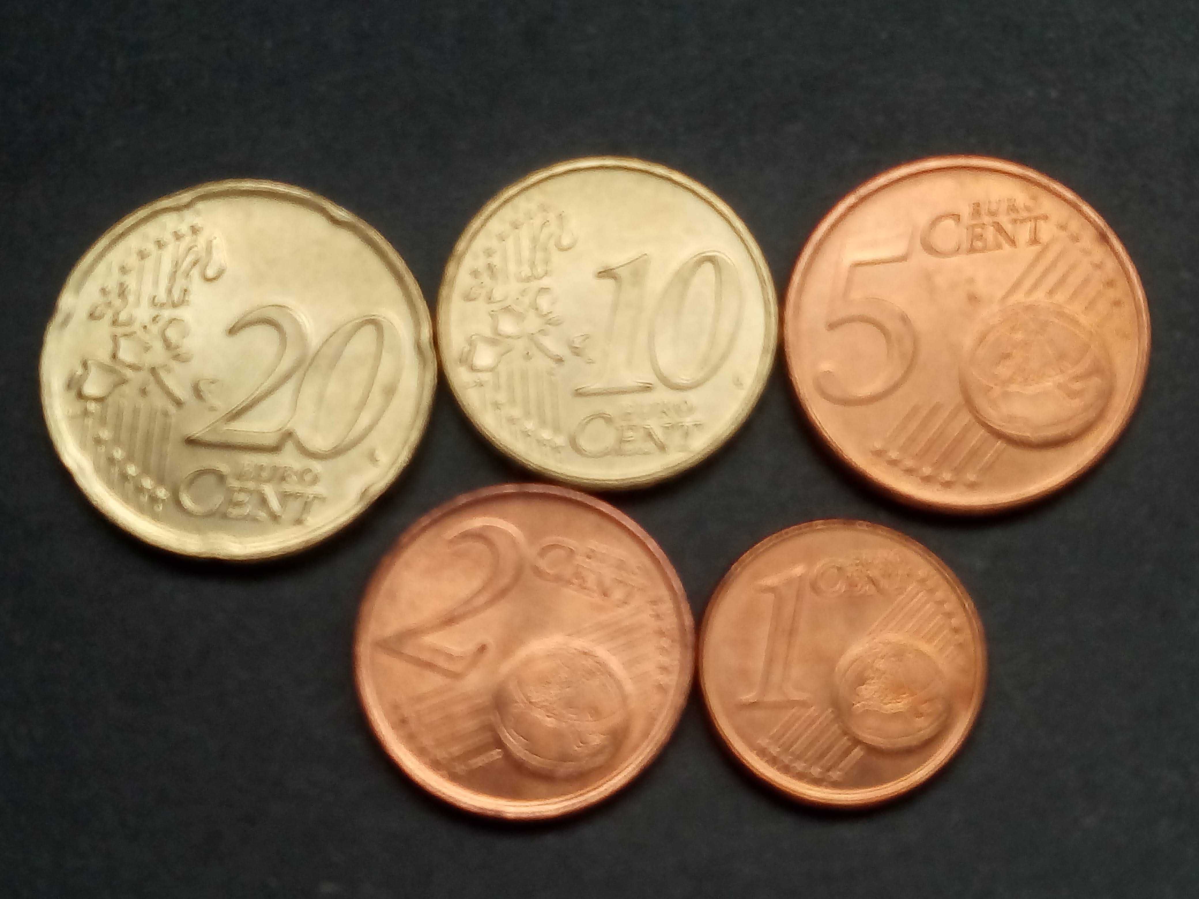 coleçâo completa de 8 moedas de Euros 2002 da Grécia novo preço