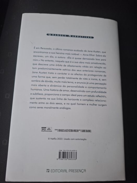 Persuasão livro novo
