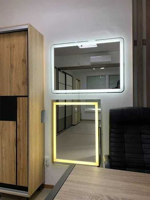Дзеркало з підсвіткою LED в ванну та передпокій