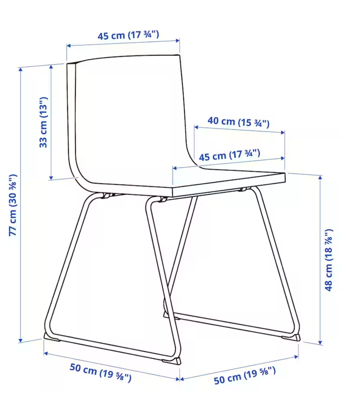 Cadeira BERNHARD Ikea