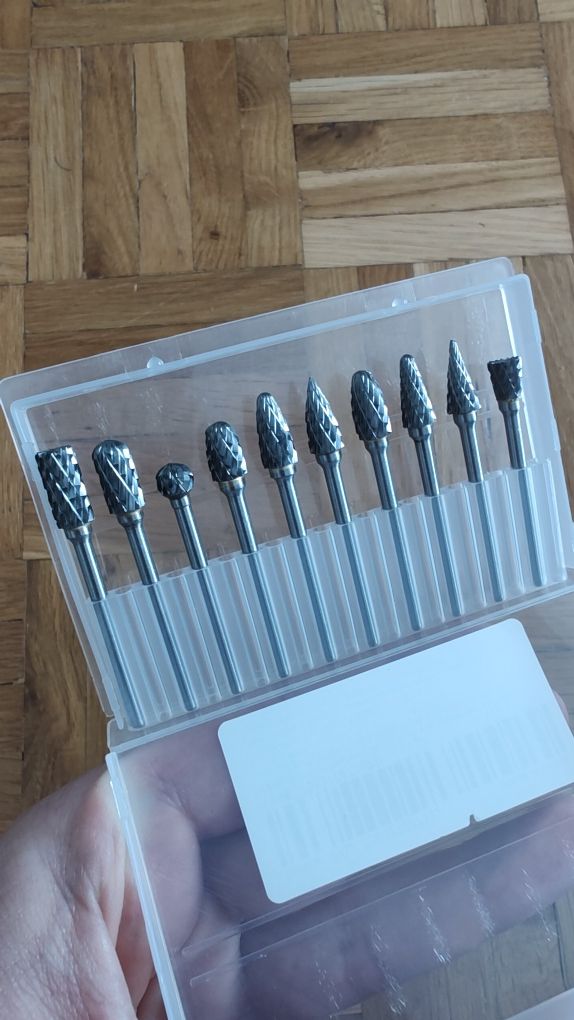Frezy z węglika wolframu HSS do Dremel do mini szlifierki
