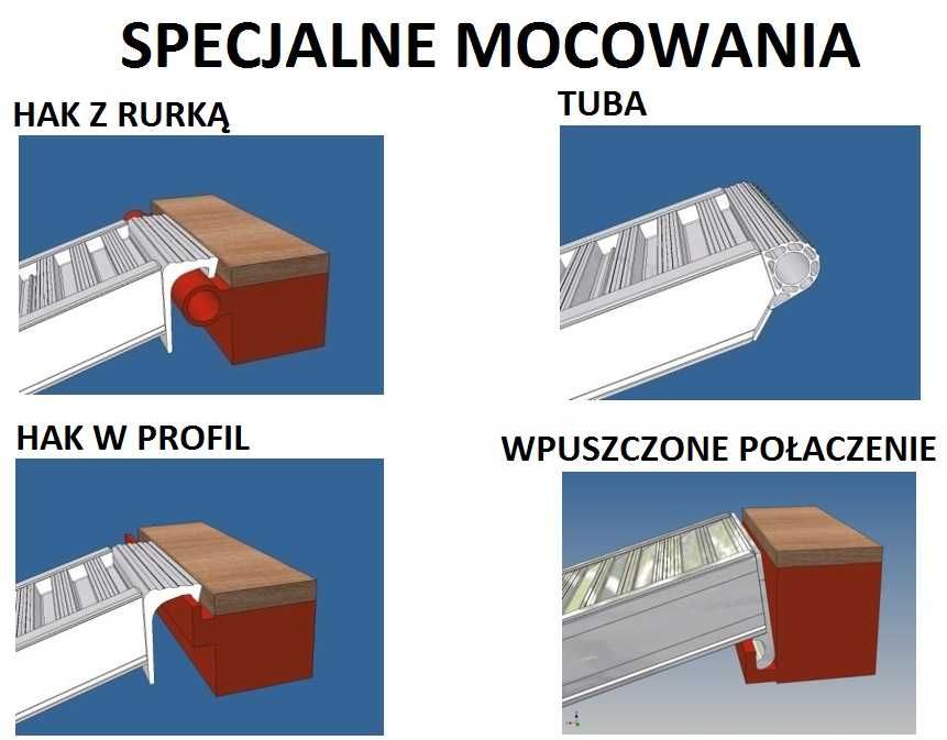 Najazdy Aluminiowe 3m do 3800kg Produkt Włoski