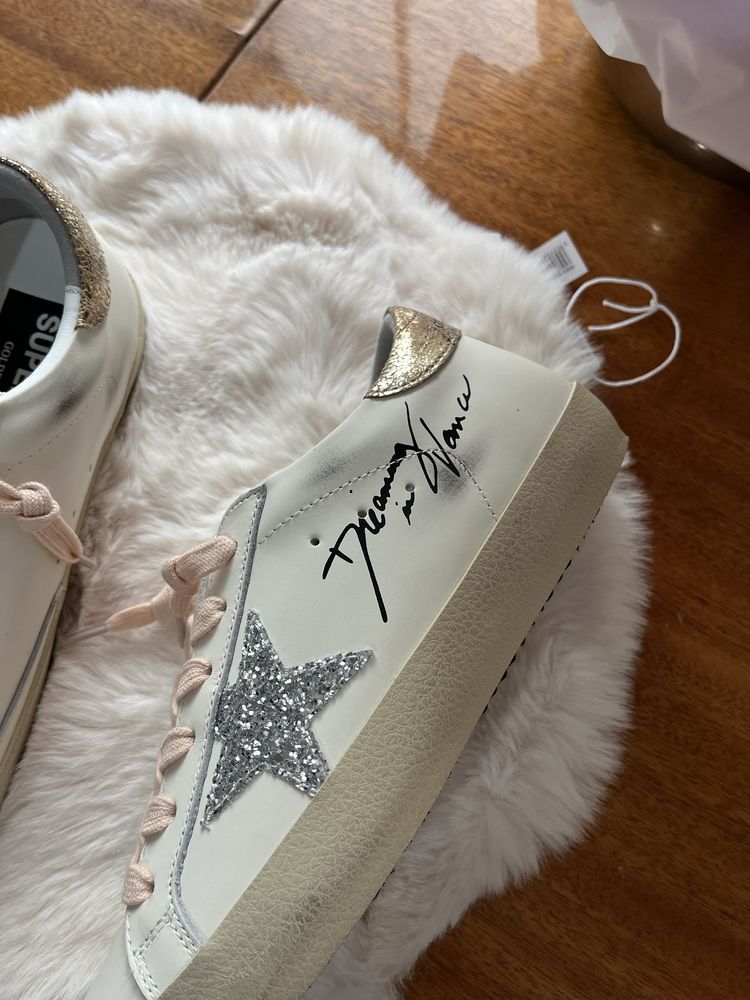 кеди Golden Goose | Superstar Glitter
