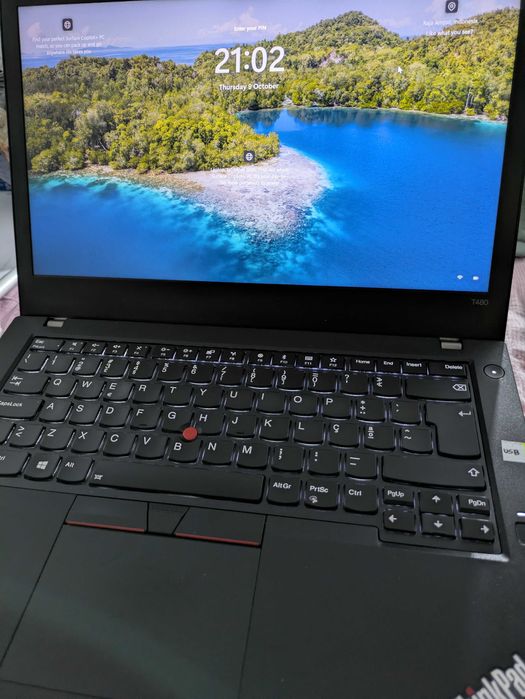 Portátil Lenovo T480 – 32GB RAM, core I7, Bateria Dupla + Acessórios