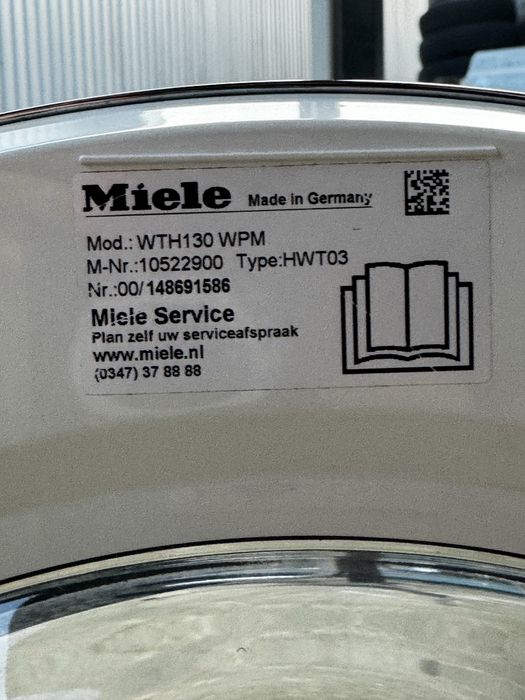 Прально-сушильна машина Miele WTH130 WPM