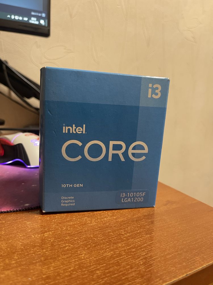 Процесор Intel Core i3-10105f LGA1200 (б/в)