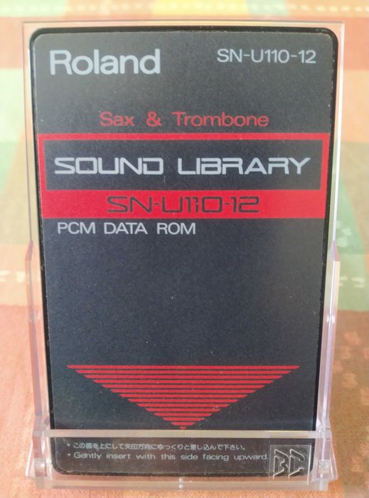 Roland SN-U110 Sax & Trombone karta U-110, U-220, U-20, D70 b. rzadka