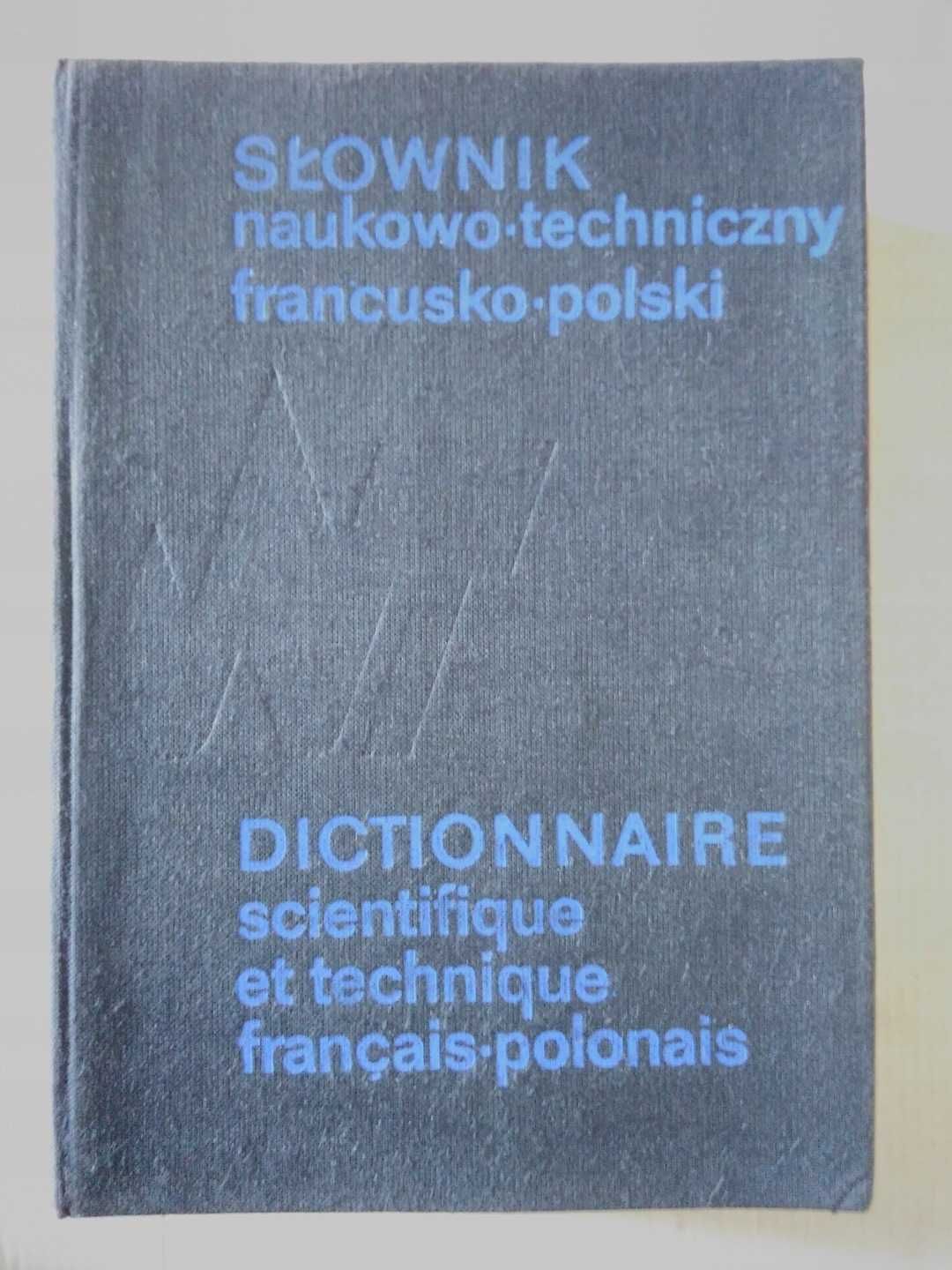 Słownik naukowo-techniczny francusko-polski Berger, Szarski