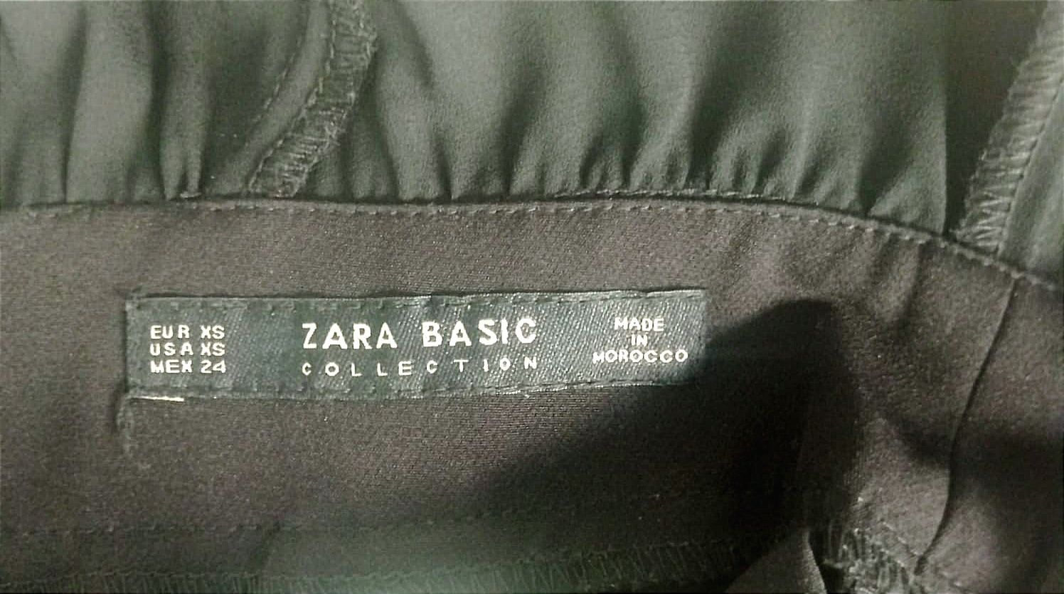 Macacão calção curto Zara