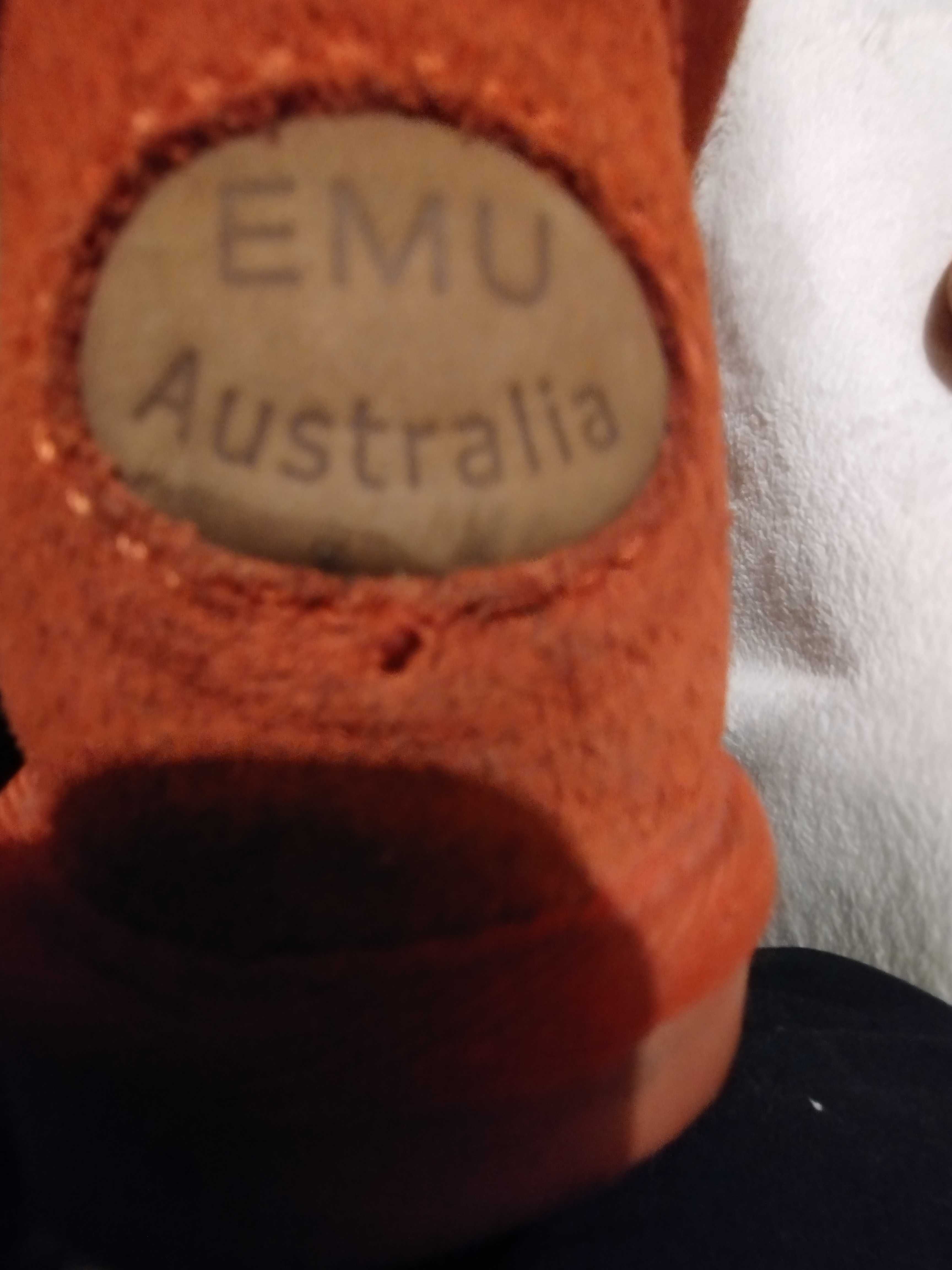 Botki emu Australia kolor koralowy