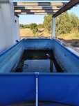 Piscina de lona 11.000L 4x2x1