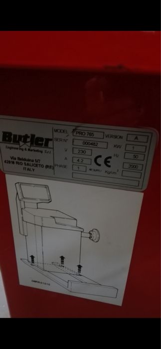 Wyważarka Butler probalance 765 bardzo ładny stan