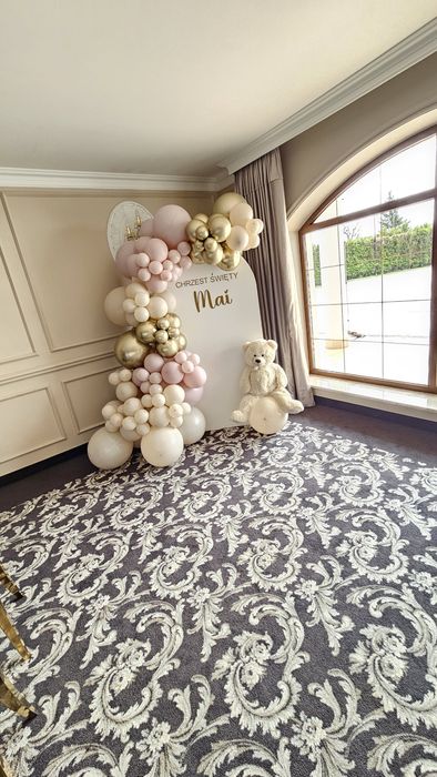 Ścianka dekoracja balony