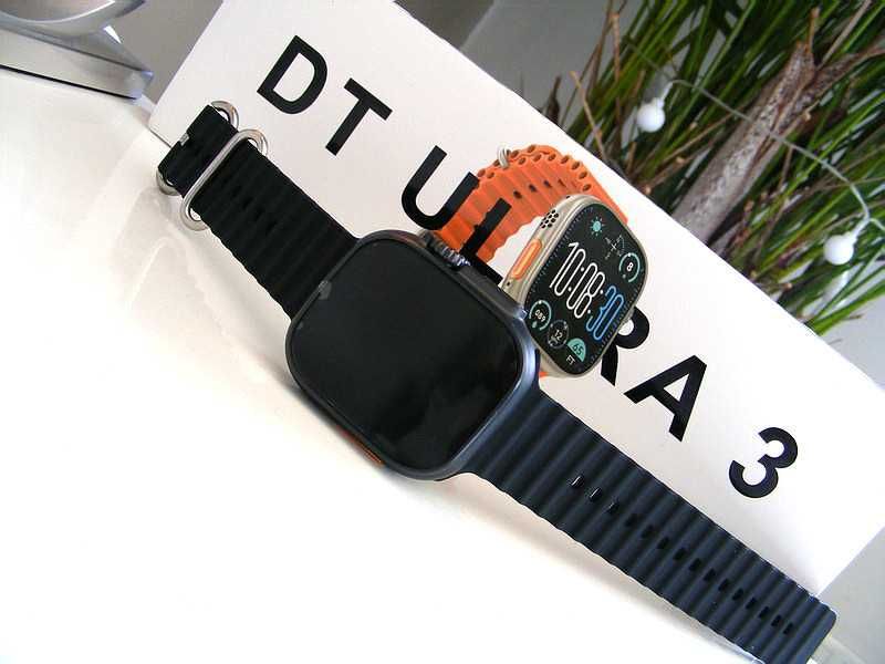 Zegarek smartwatch DT Ultra 3 (mapy Google, translator, język Polski)