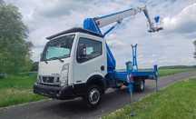 Nissan Cabstar Socage 20TJ 20M zwyżka podnośnik koszowy multitel cmc