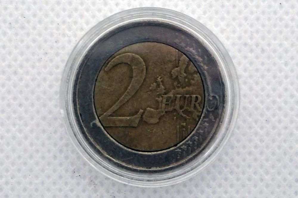 3 Moedas de 2 euros - Bélgica - Grécia - França