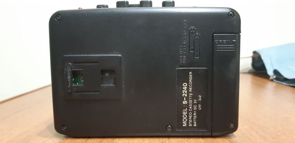 Sunny stereo mini cassette recorder