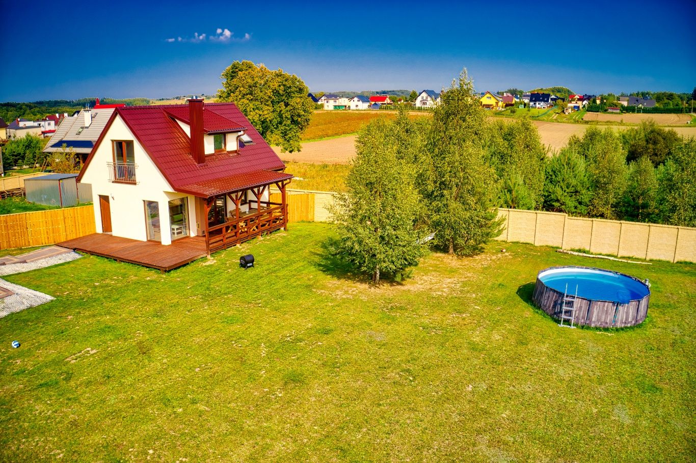 Zwolnił sie termin 6-10 sierpień. Domek z Jacuzzi!!! Zapraszamy!!
