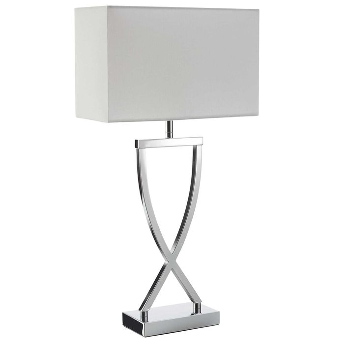 Lampa stołowa Avina chrom OUTLET