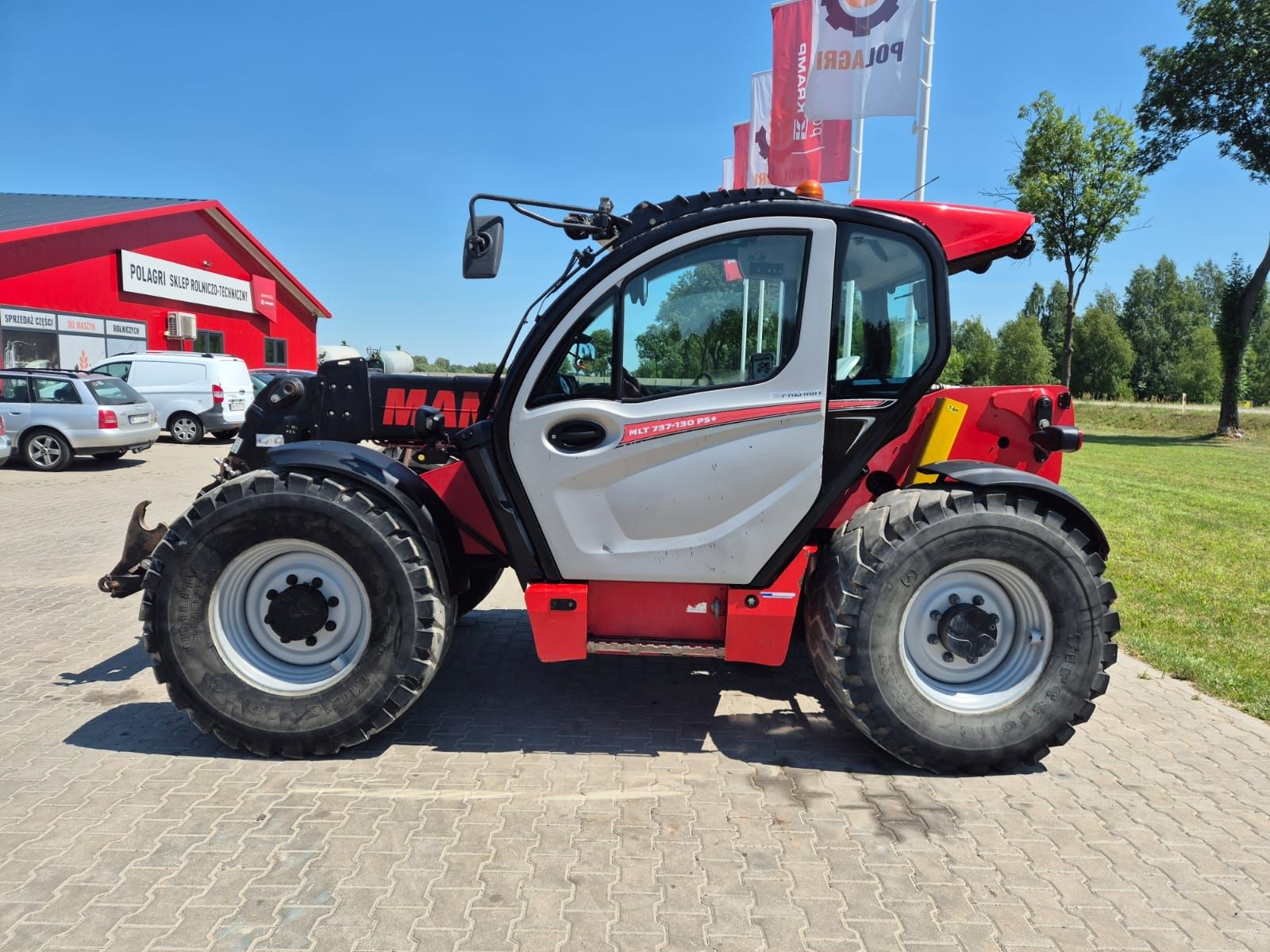 Ładowarka teleskopowa Manitou MLT 737-130 PS +,jcb ,merlo, new holland
