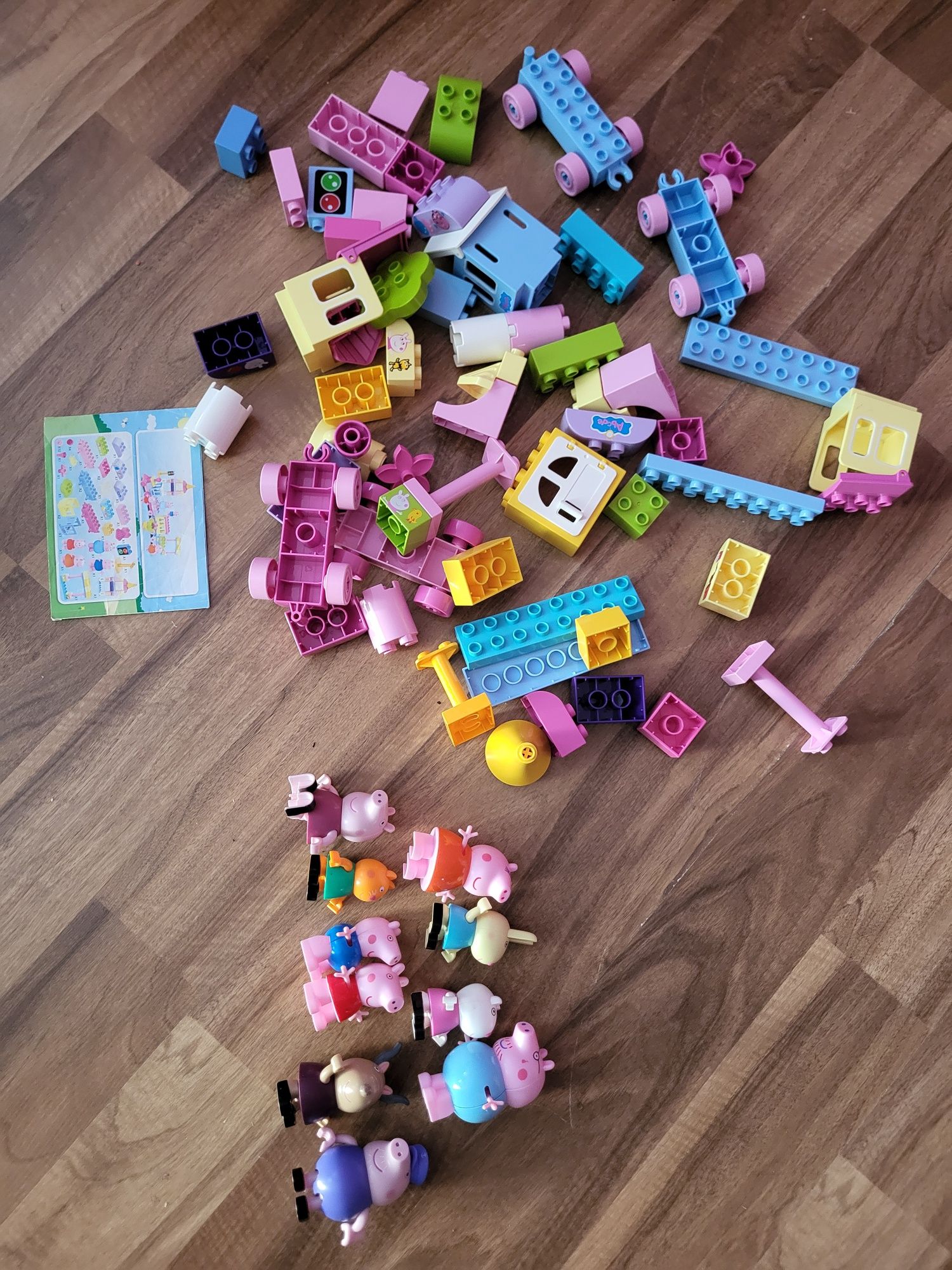 Klocki świnka peppa