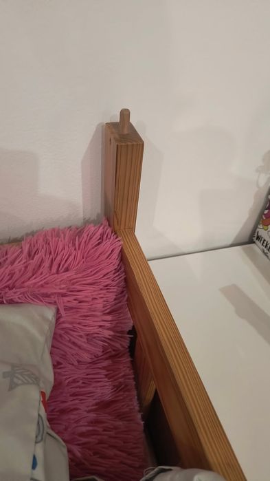 Łóżko piętrowe plus materac 80x190