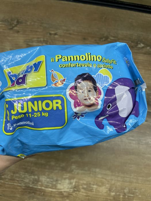 Підгузки BabyKid, 5 розмір, нові