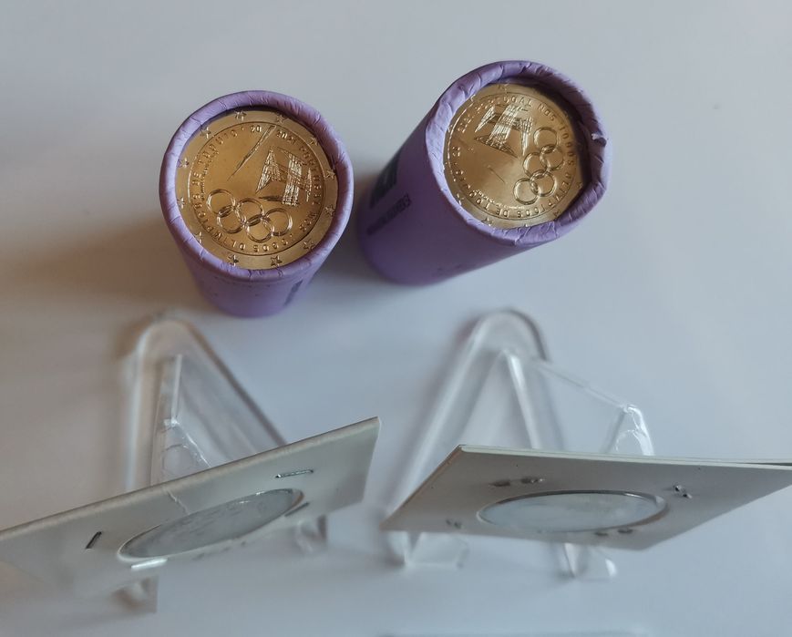 Moeda 2021 - comemorativa 2€ - Jogos Olímpicos Tóquio