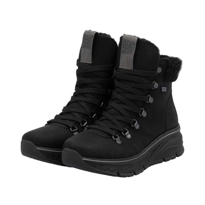 botki czarne Rieker r: 37, 38, 39, 40,