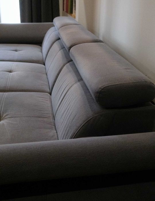 3 letnia kanapa narożna BRW Lizbona I z funkcją spania i skrzynią