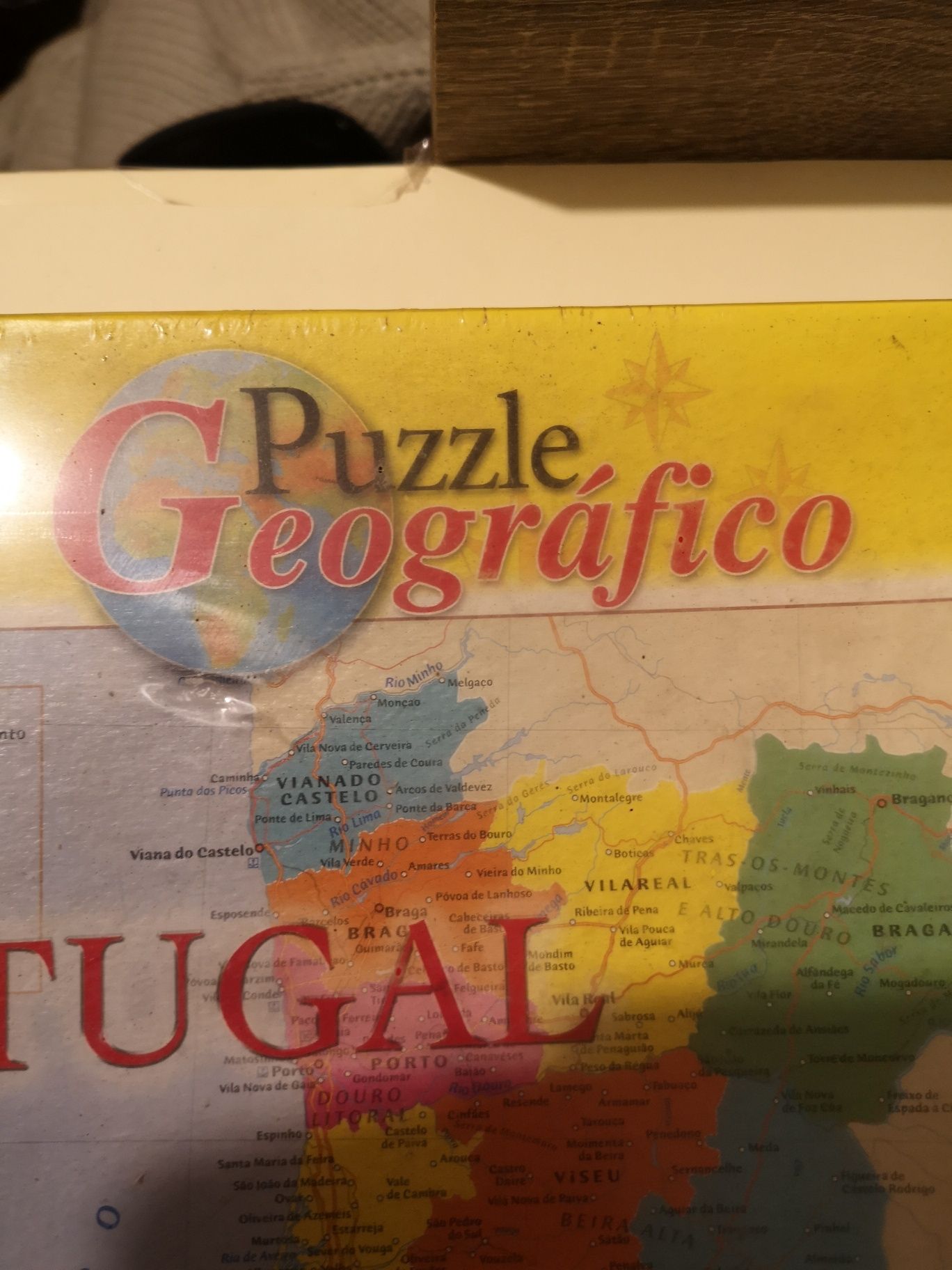 Puzzle de Portugal e ilhas novo