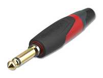 Złącze JACK 6,3mm 1/4" TS mono silent NEUTRIK NP2XX-SILENT