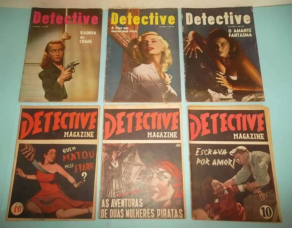 DETECTIVE MAGAZINE - 1945 - Lote 25 Revistas