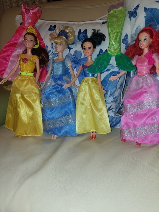 Lalki Bella Ariel Kopciuszek Śnieżka