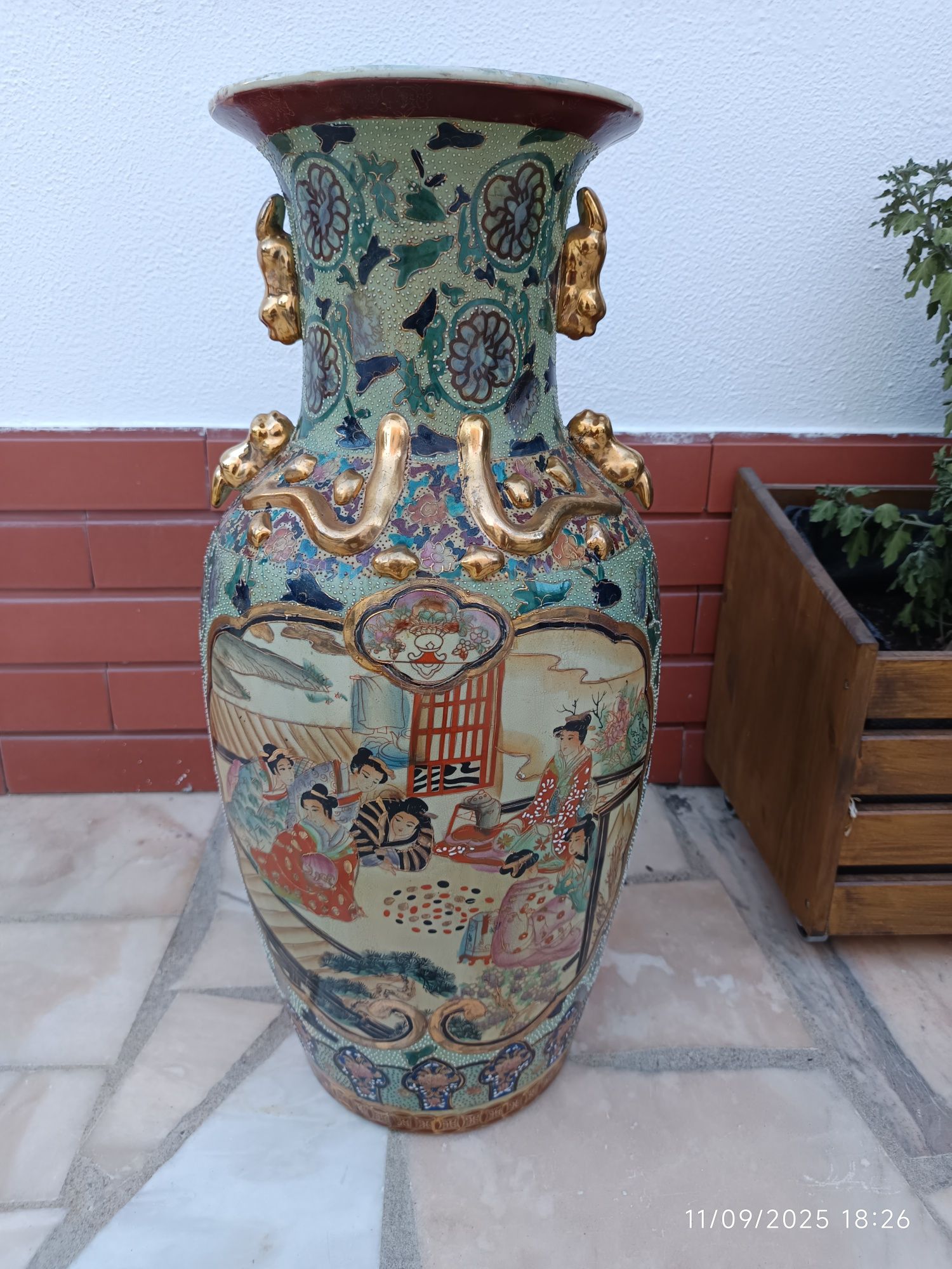 Jarrão oriental vintage