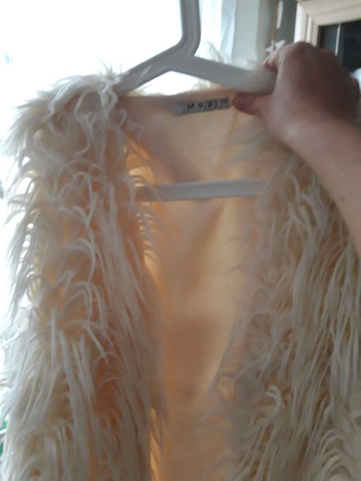 kamizelka futrzana,futro rozm.uniwersalny lama