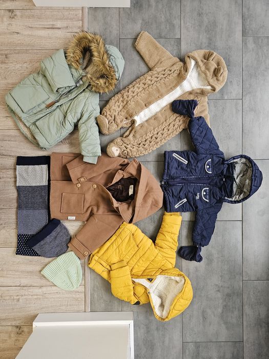 Верхній одяг для новонародженого хлопчика: 0-3/3-6/6-9/9-12 80/74/68