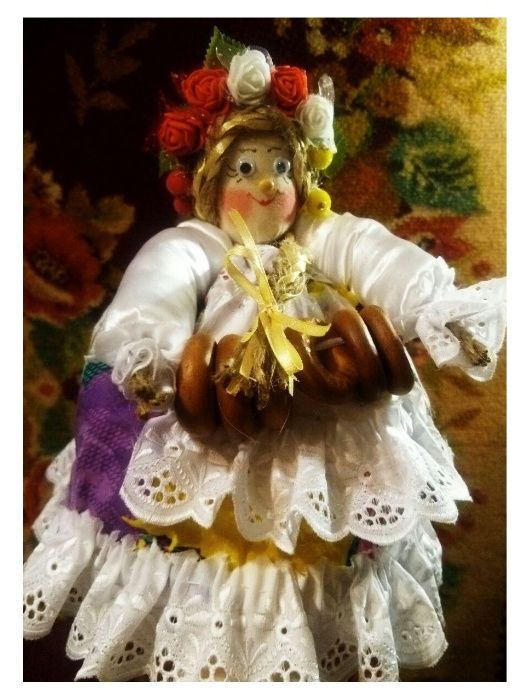 Кукла на чайник сувенир / грелка / чайная бабка handmade