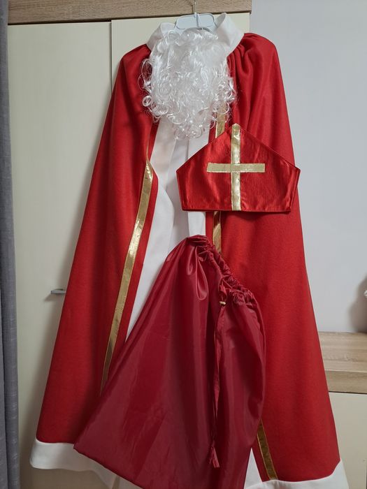Strój Mikołaj Biskup nowy.