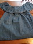 Vestido de ganga azul