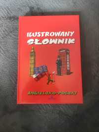 Książka ilustrowany słownik angielsko-polski