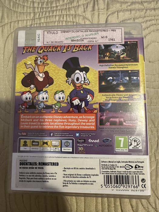 Ducktales Remastered PS3