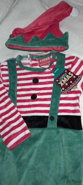 Babygrow Duende em veludo NOVO COM ETIQUETA