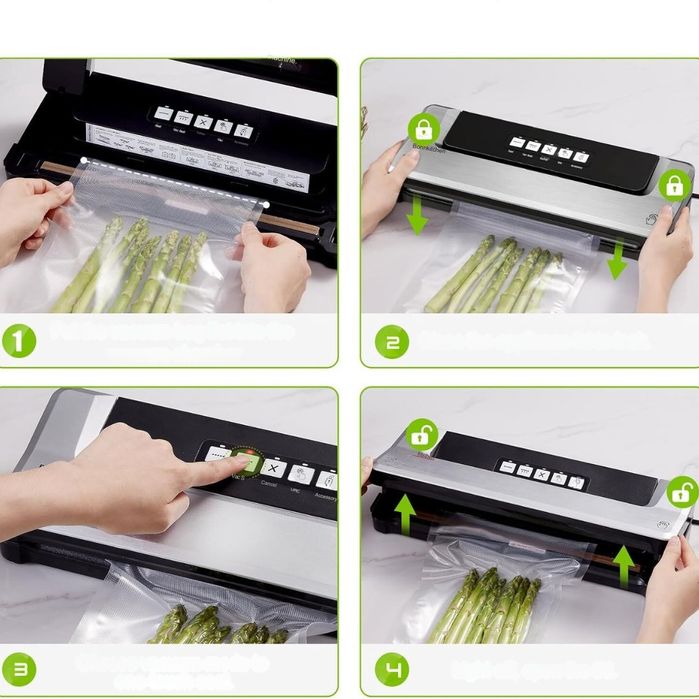 Bonsenkitchen VS 2100 Zgrzewarka Próżniowa