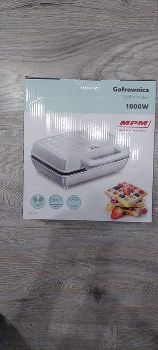 Gofrownica Mpm bgo-01, 1000 W NOWA