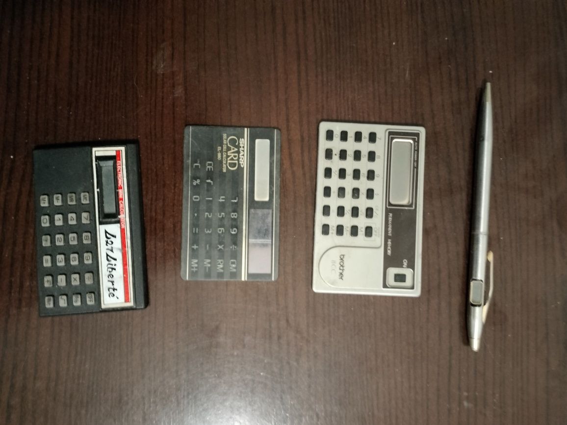Máquinas calculadoras raras de coleção